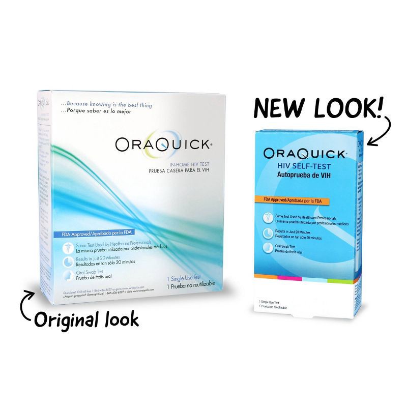 slide 3 of 4, OraQuick HIV Test Kit, 1 ct