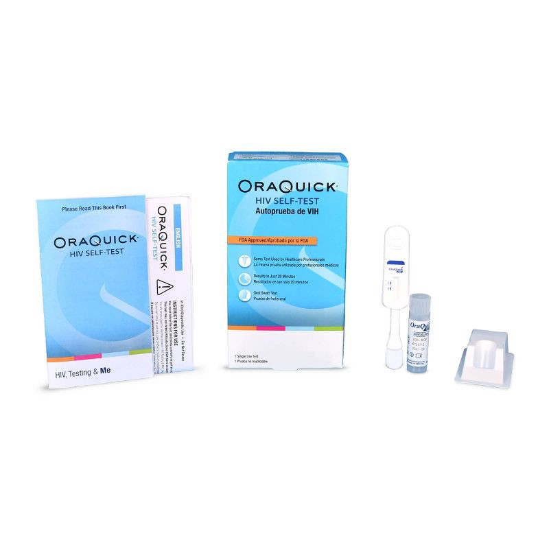 slide 4 of 4, OraQuick HIV Test Kit, 1 ct