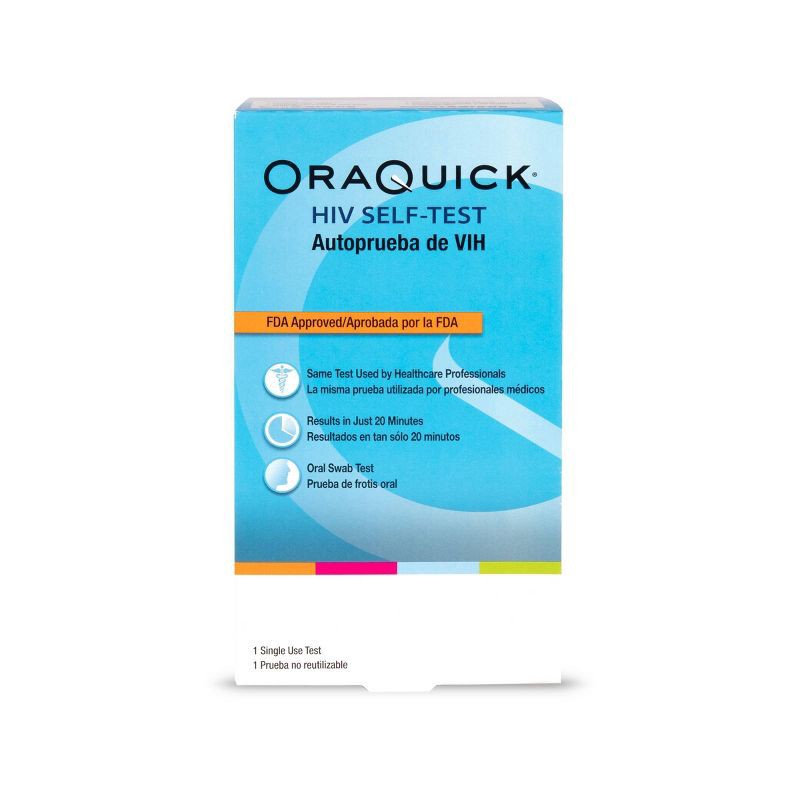 slide 1 of 4, OraQuick HIV Test Kit, 1 ct