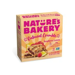 Nature's Bakery Raspberry Lemon Snack Bars - 6ct