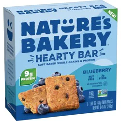 Nature's Bakery Blueberry Protein Bars - 8.45oz/5ct