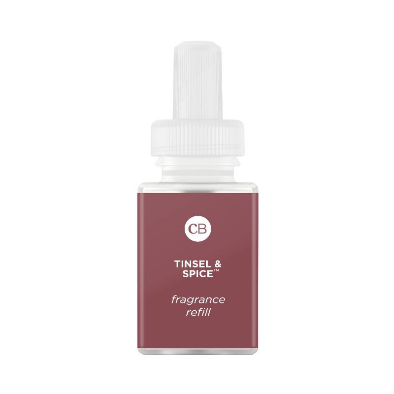 slide 1 of 5, Pura Capri Blue Smart Vial Tinsel and Spice Fragrance Refill, 1 ct