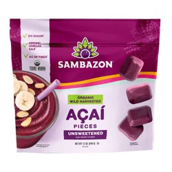Sambazon Frozen Unsweetened Acai Berry Pieces - 12oz