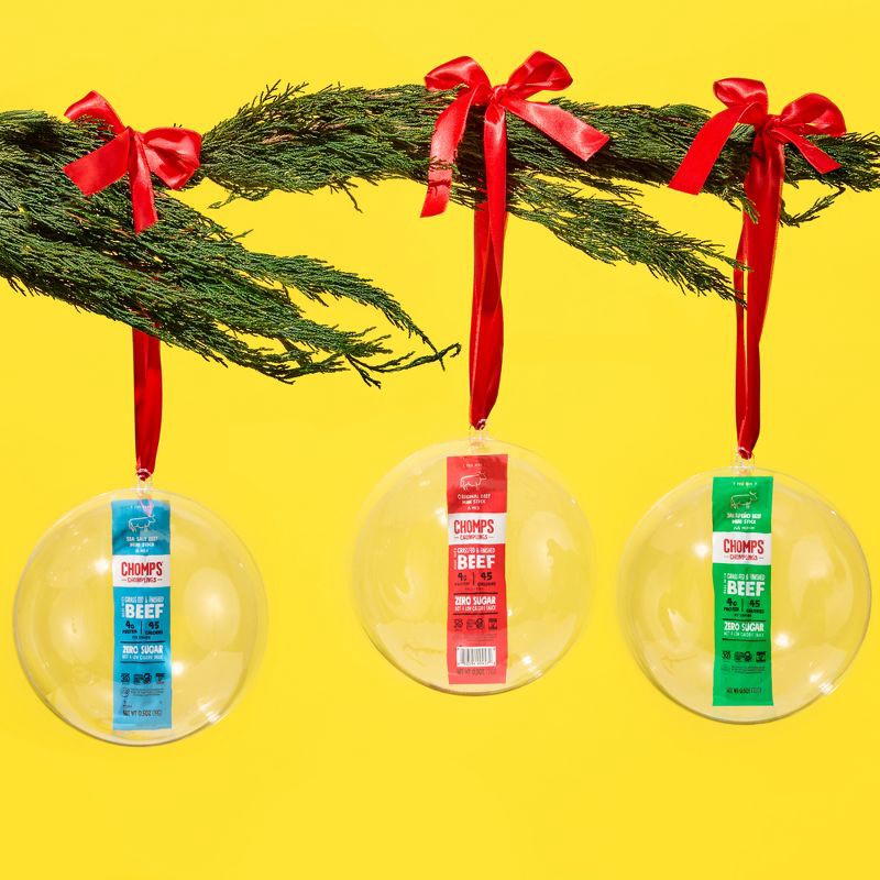 slide 8 of 8, Chomps Snack Sticks Chomplings Sea Salt Beef Mini Sticks - 7oz/14ct, 7 oz, 14 ct