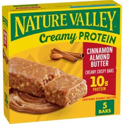 Nature Valley Creamy Protein Cinnamon Almond Butter Bars - 5ct