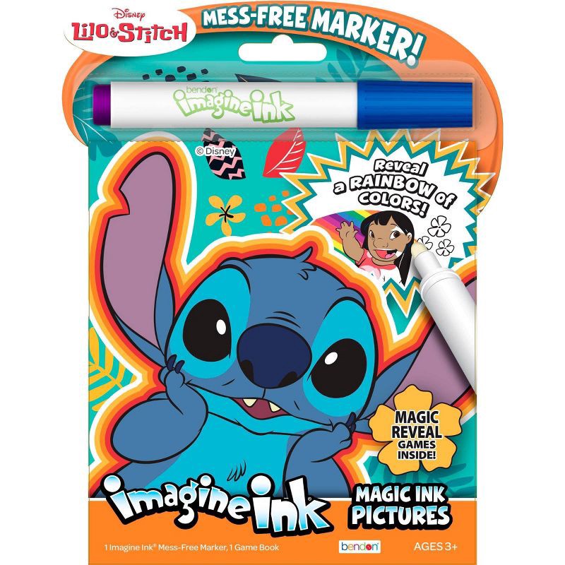 slide 1 of 5, Bendon Disney Lilo & Stitch Imagine Ink Book, 1 ct