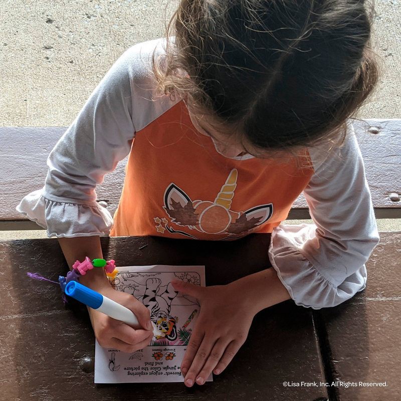 slide 5 of 5, Bendon Lisa Frank Imagine Ink Book, 1 ct