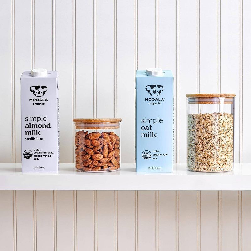 slide 3 of 5, Mooala Simple Almond Vanilla Bean Milk - 32 fl oz, 32 fl oz