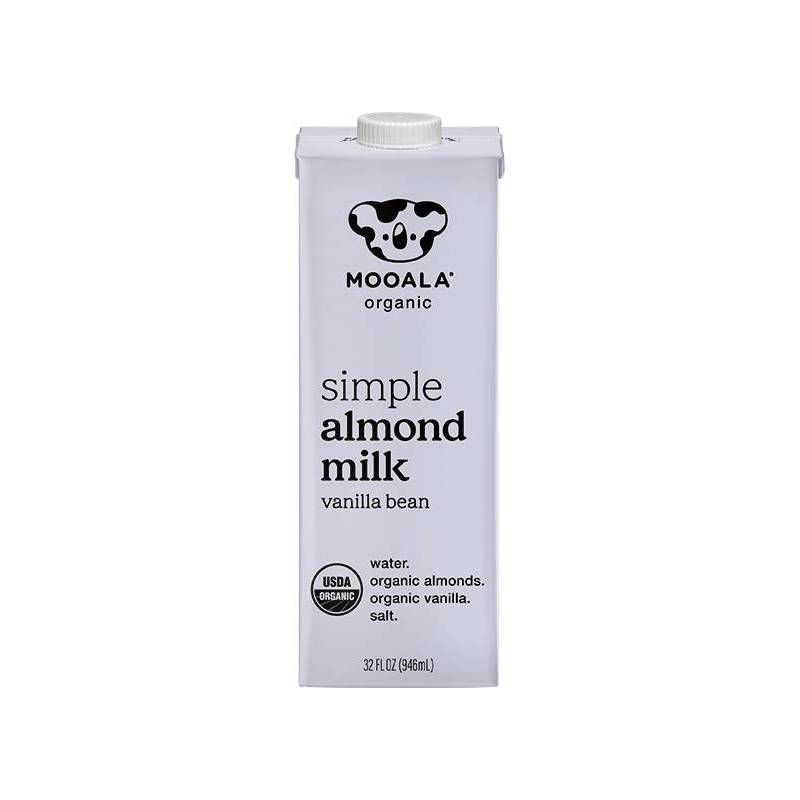 slide 1 of 5, Mooala Simple Almond Vanilla Bean Milk - 32 fl oz, 32 fl oz