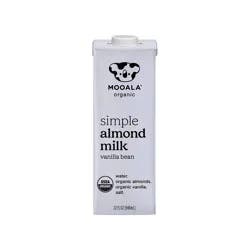 Mooala Simple Almond Vanilla Bean Milk - 32 fl oz