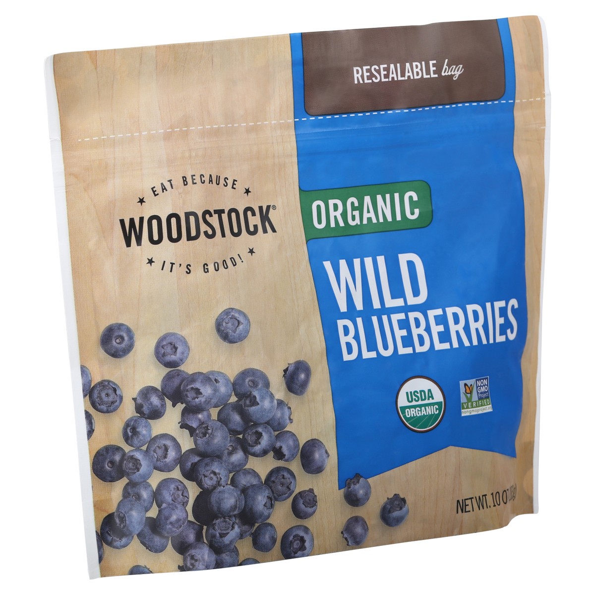 slide 9 of 12, Woodstock Organic Wild Blueberries 10 oz, 10 oz