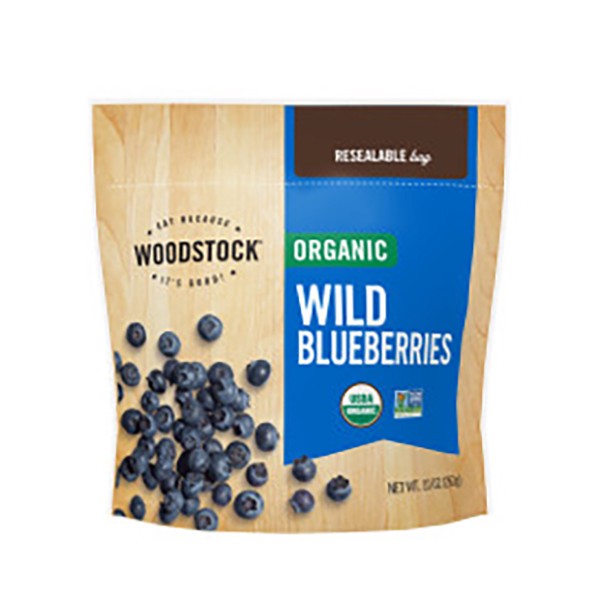 slide 1 of 12, Woodstock Organic Wild Blueberries 10 oz, 10 oz