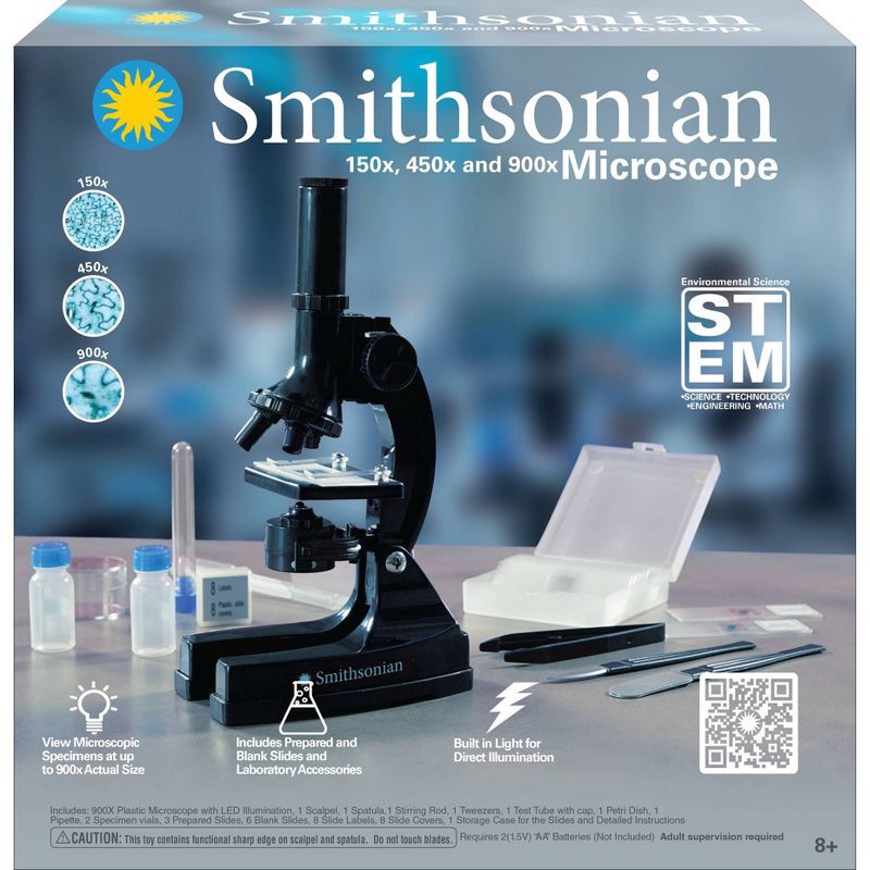 slide 3 of 3, Smithsonian Microscope: Science Kits for 3rd Grade with Astronomy Instruction Guide, 1 ct