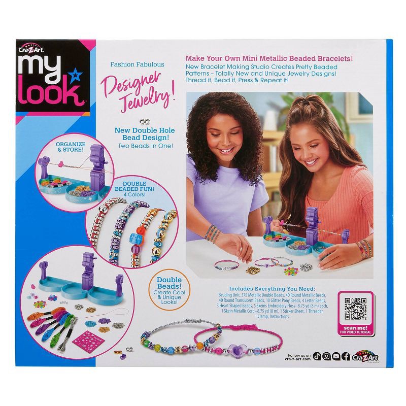 slide 2 of 8, My Look Bead and Weave Bracelet, 1 ct