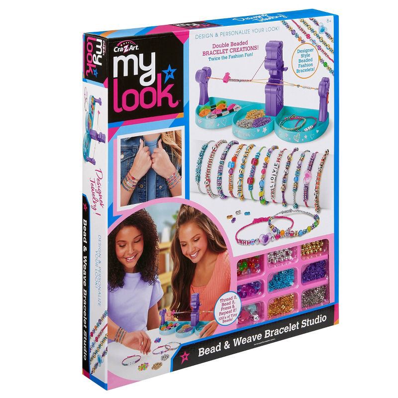 slide 3 of 8, My Look Bead and Weave Bracelet, 1 ct