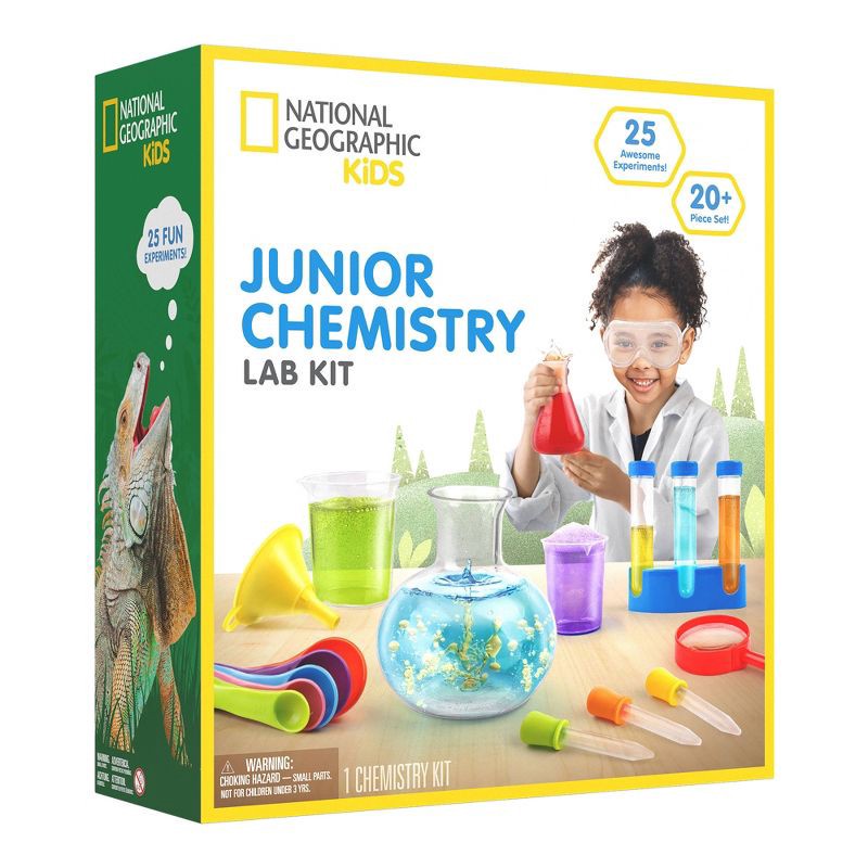 slide 5 of 5, National Geographic JR. Chemistry Set: Science Kit for Preschool to 7th Grade with Activity Guide, 1 ct