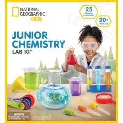 National Geographic JR. Chemistry Set: Science Kit for Preschool to 7th Grade with Activity Guide