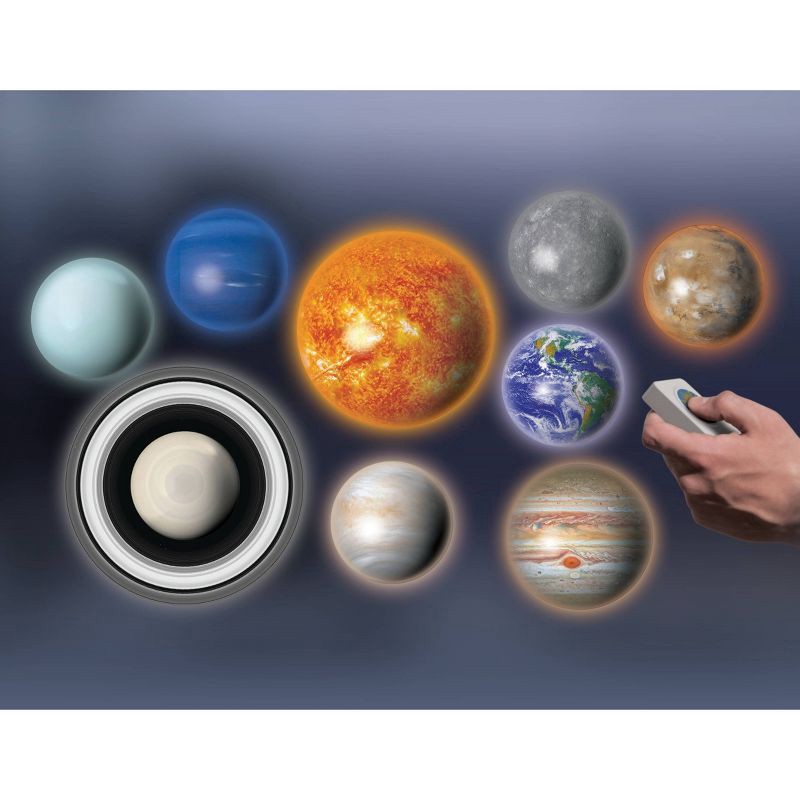slide 2 of 3, Smithsonian 3-D LED Solar System: Science Kit, Instruction Guide, Astronomy Education for 3rd Grade, 1 ct