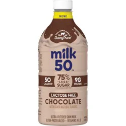 DairyPure Milk 50 Skim Chocolate Milk - 48 fl oz