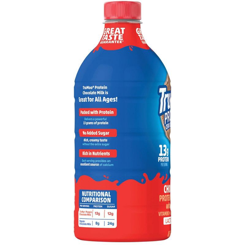 slide 6 of 9, TruMoo Zero Sugar Whole Chocolate Milk - 48 fl oz, 48 fl oz