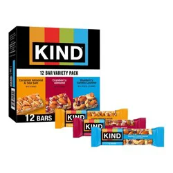 KIND Nutrition Bars Variety Pack - 12ct
