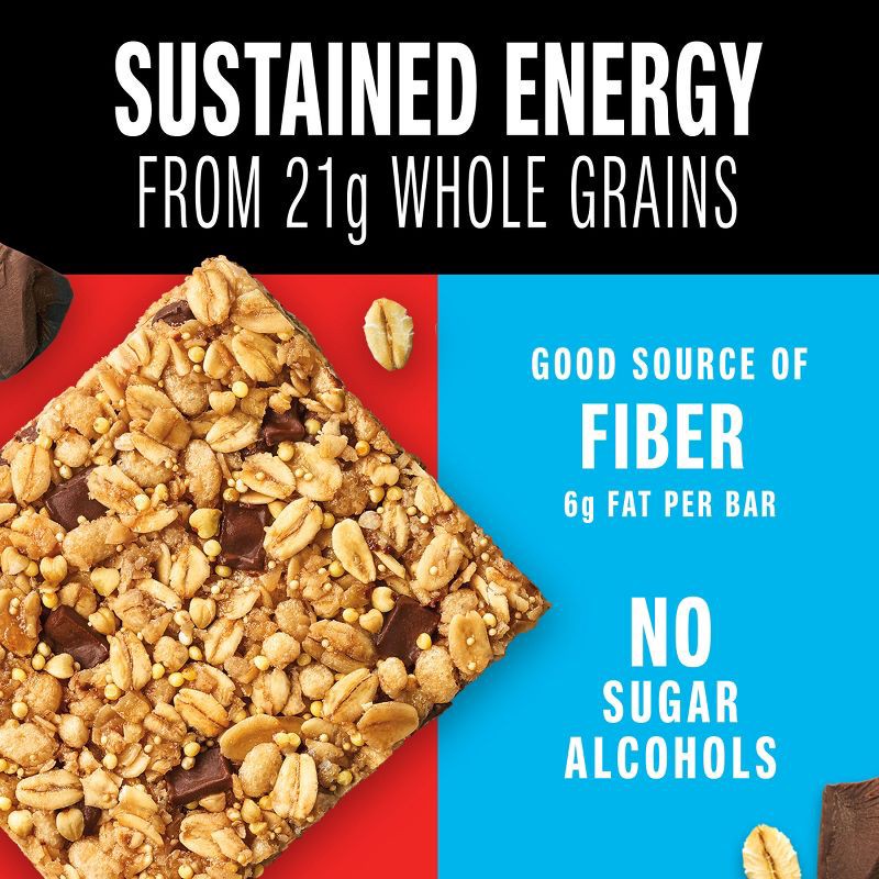 slide 2 of 5, KIND Healthy Grains Energy Dark Chocolate Chunk Protein Bars - 10ct, 10 ct