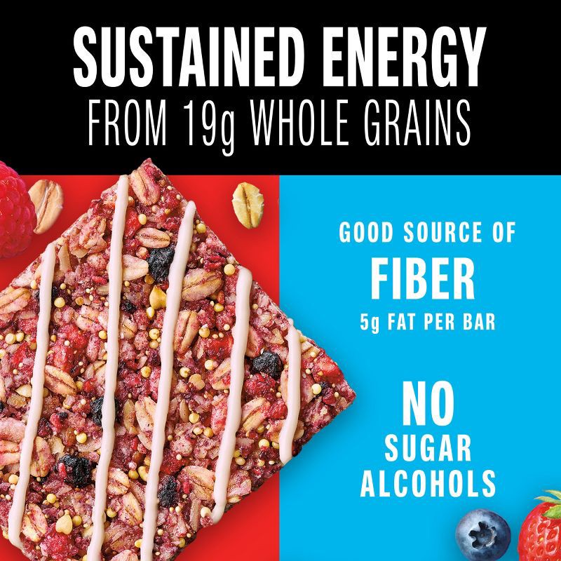 slide 6 of 6, KIND Health Grains Energy Mixed Berry Protein Bars - 5ct, 5 ct
