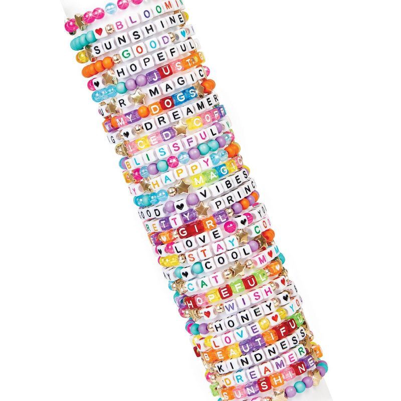 slide 4 of 7, Make It Real Say Yes! Alphabet Bead Kit, 1 ct