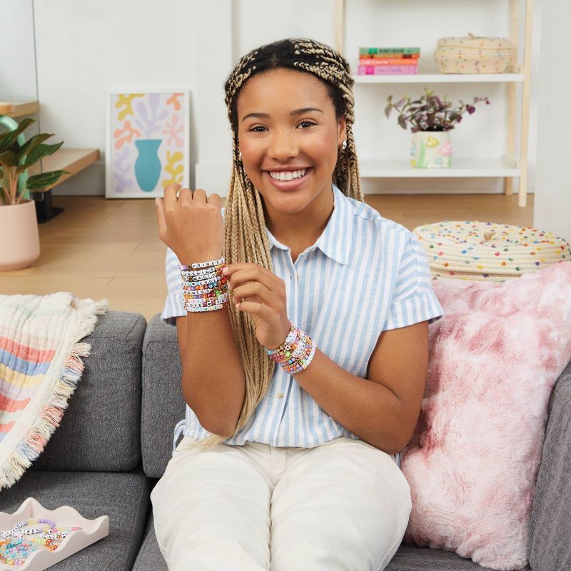 slide 6 of 7, Make It Real Say Yes! Alphabet Bead Kit, 1 ct