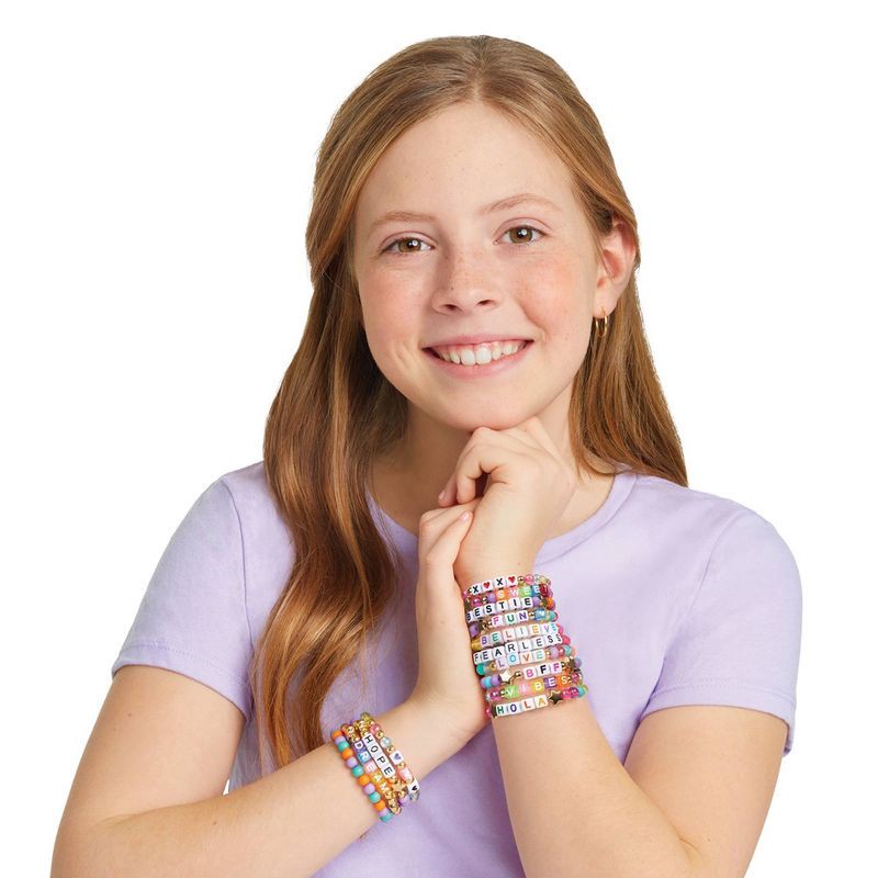 slide 7 of 7, Make It Real Say Yes! Alphabet Bead Kit, 1 ct