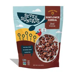 Seven Sundays Real Cocoa Sunflower Gluten Free Breakfast Cereal - 8oz