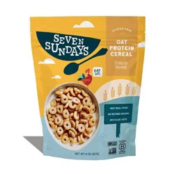 Seven Sundays Simply Honey Oat Protein Gluten Free Breakfast Cereal - 8oz