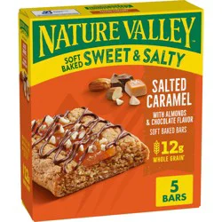 Nature Valley Soft Baked Sweet and Salty Salted Caramels - 5ct
