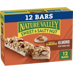 Nature Valley Almond Snack Bars Value Pack - 14.4oz/12ct