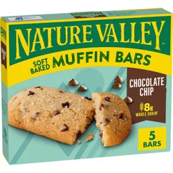 Nature Valley Soft Baked Chocolate Chip Muffin Bars - 5ct