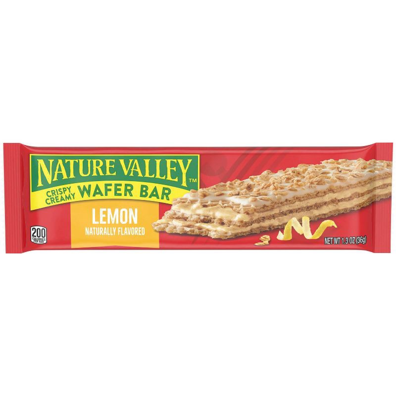 slide 2 of 9, Nature Valley Wafer Lemon Fruit Bars - 5ct, 5 ct
