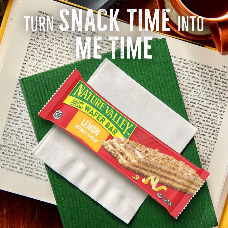 slide 7 of 9, Nature Valley Wafer Lemon Fruit Bars - 5ct, 5 ct