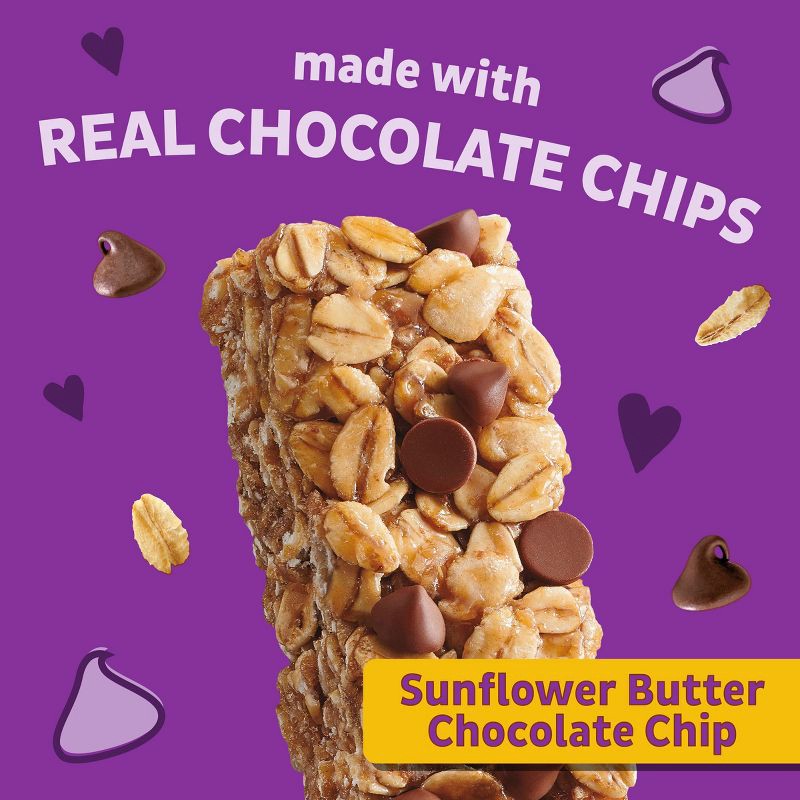 slide 9 of 10, Annie's Chewy Granola Bars Sunflower Butter Chocolate Chip - 5ct, 5 ct
