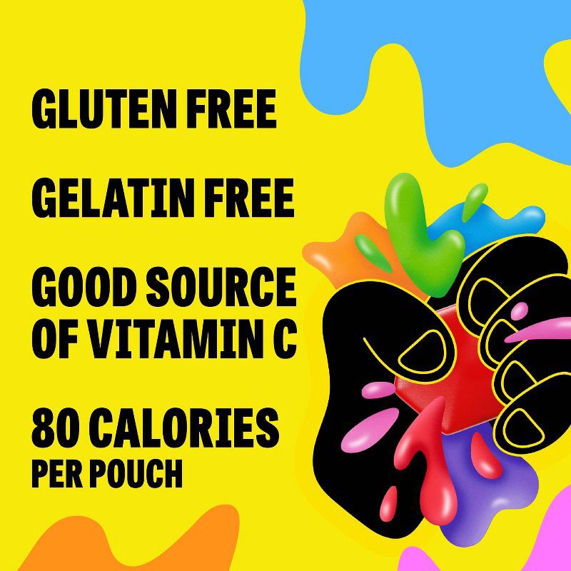 slide 7 of 10, Fruit Gushers Fruit Snacks Blueberry Grape Sour Blue Raspberry - 4.8oz/6ct, 4.8 oz, 6 ct