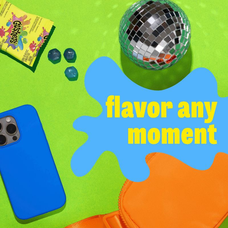 slide 8 of 10, Fruit Gushers Fruit Snacks Blueberry Grape Sour Blue Raspberry - 4.8oz/6ct, 4.8 oz, 6 ct