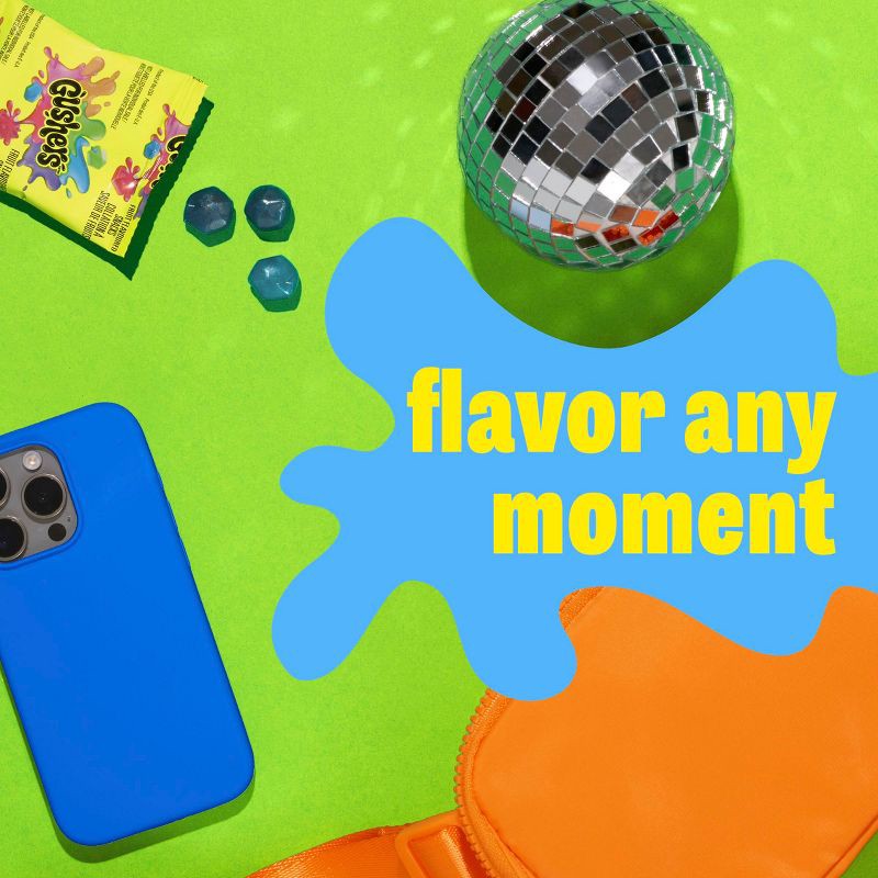 slide 5 of 11, Fruit Gushers Blueberry Grape Sour Blue Raspberry Fruit Snacks - 16oz/20ct, 20 ct; 16 oz