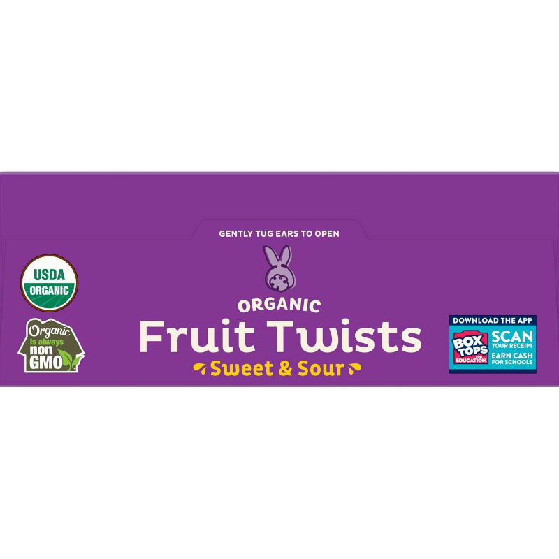 slide 7 of 8, Annie's Organic Sweet & Sour Twists Fruit Snacks - 7.68oz/12ct, 7.68 oz, 12 ct