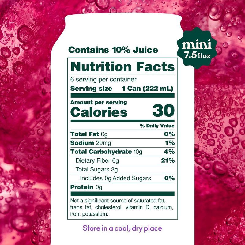 slide 3 of 7, OLIPOP Mini's Classic Grape Soda - 6pk/7.5 fl oz Cans, 6 ct; 7.5 fl oz