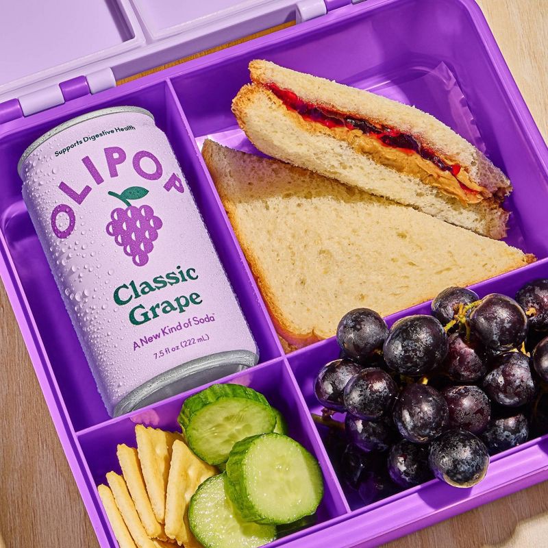 slide 5 of 7, OLIPOP Mini's Classic Grape Soda - 6pk/7.5 fl oz Cans, 6 ct; 7.5 fl oz