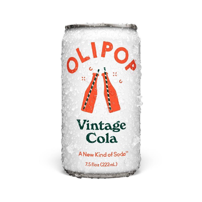 slide 2 of 7, OLIPOP Mini's Vintage Cola Soda - 6pk/7.5 fl oz Cans, 6 ct; 7.5 fl oz