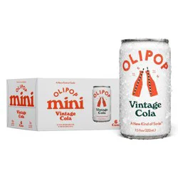 OLIPOP Mini's Vintage Cola Soda - 6pk/7.5 fl oz Cans