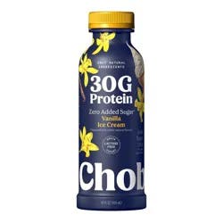 Chobani 30g Protein Vanilla Ice Cream Greek Yogurt Drink - 30g Protein 14 fl oz