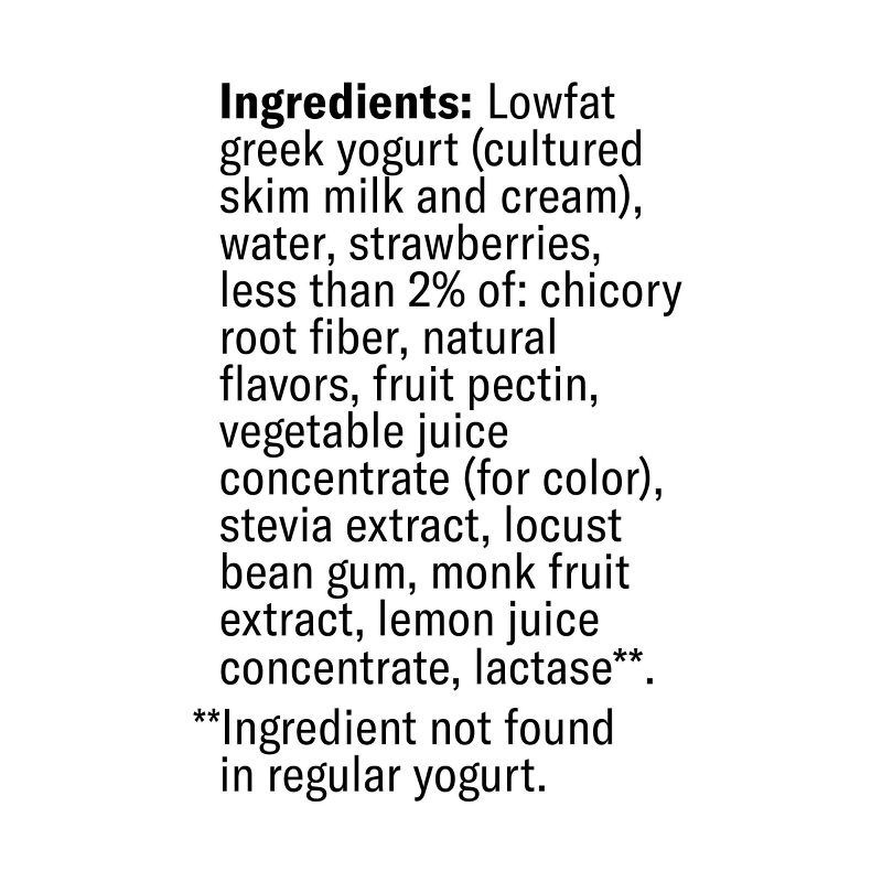 slide 9 of 9, Chobani 15g Strawberry and Cream Greek Yogurt Drink - 7 fl oz, 15 gram, 7 fl oz