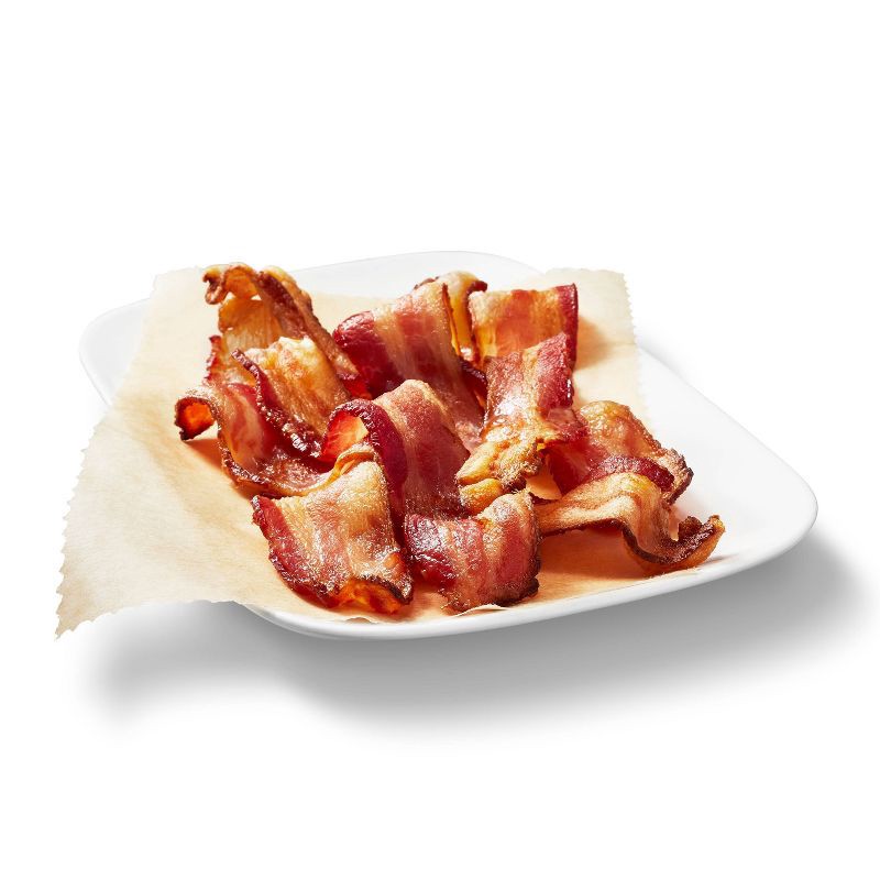 slide 3 of 3, Hardwood Smoked Bacon Thick Cut - 16oz - Market Pantry™, 16 oz