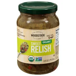 Woodstock Organic Sweet Relish 16 fl oz